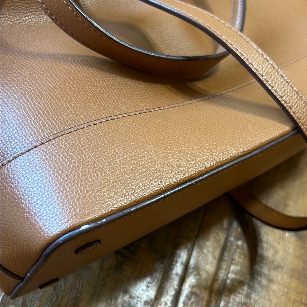Ralph Lauren Tan Leather Shoulder Bag - Picture 11 of 14